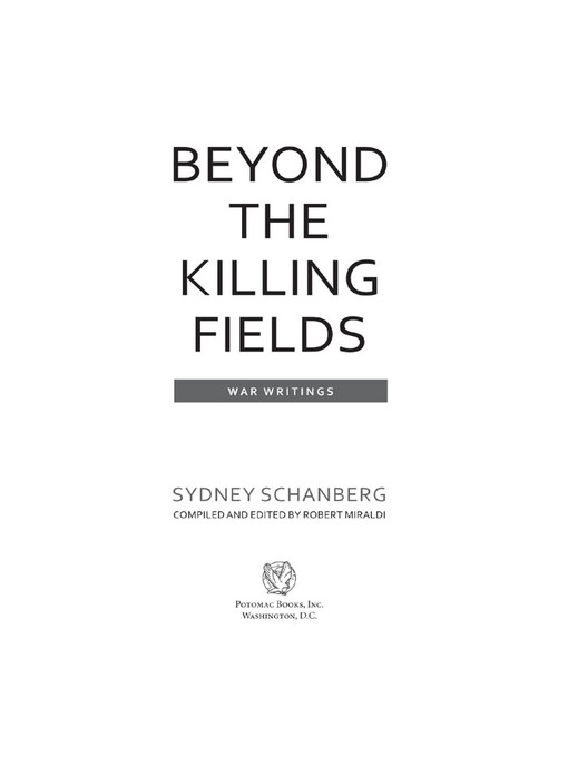 Title details for Beyond the Killing Fields by Sydney Schanberg - Available